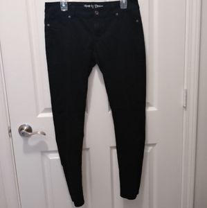 black soft comfortable skinny jeans